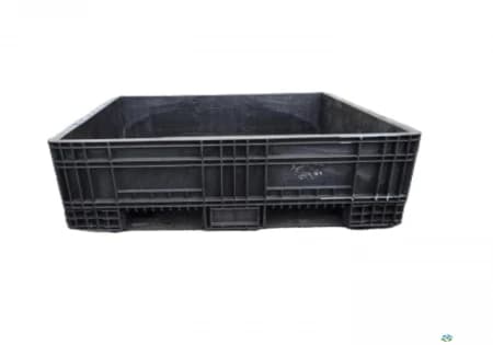 Pallet Containers For Sale: Used 64x48x19 Fixed Wall Bulk Container Ohio In Ohio - image 1 Pallet Containers For Sale: Used 64x48x19 Fixed Wall Bulk Container Ohio In Ohio - image 1