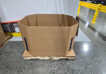 Gaylord Boxes For Sale: Used 48x40x24 Octagonal Gaylord Boxes 3 Ply Illinois In Illinois - image 3 Gaylord Boxes For Sale: Used 48x40x24 Octagonal Gaylord Boxes 3 Ply Illinois In Illinois - image 3
