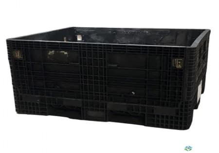 Pallet Containers For Sale: Used 70x48x34 Collapsible Bulk Containers Indiana In Indiana - image 1 Pallet Containers For Sale: Used 70x48x34 Collapsible Bulk Containers Indiana In Indiana - image 1
