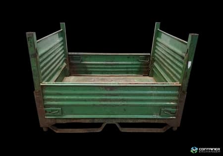 Metal Bins For Sale: Used 48 x 44.5 x 33 Collapsible Metal Bins Ohio In Ohio - image 3 Metal Bins For Sale: Used 48 x 44.5 x 33 Collapsible Metal Bins Ohio In Ohio - image 3