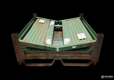 Metal Bins For Sale: Used 48 x 44.5 x 33 Collapsible Metal Bins Ohio In Ohio - image 5 Metal Bins For Sale: Used 48 x 44.5 x 33 Collapsible Metal Bins Ohio In Ohio - image 5