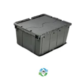 Stack & Nest Totes For Sale: New 20x12x7 Stack & Nest Totes Attached Lid Virginia In Virginia - image 1 Stack & Nest Totes For Sale: New 20x12x7 Stack & Nest Totes Attached Lid Virginia In Virginia - image 1