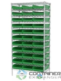 Organizer Bins For Sale: New 18x11x4 Hopper Front Shelf Storage Bins with Optional Shelving Ohio In Ohio - image 3 Organizer Bins For Sale: New 18x11x4 Hopper Front Shelf Storage Bins with Optional Shelving Ohio In Ohio - image 3