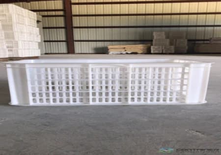 Stacking Totes For Sale: New 21”x14.5”x11” Plastic Stacking Tote In Florida - image 1 Stacking Totes For Sale: New 21”x14.5”x11” Plastic Stacking Tote In Florida - image 1