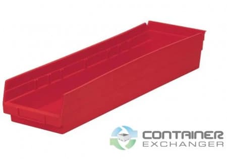 Organizer Bins For Sale: New 24x7x4 Hopper Front Shelf Storage Bins with Optional Shelving In Ohio - image 1 Organizer Bins For Sale: New 24x7x4 Hopper Front Shelf Storage Bins with Optional Shelving In Ohio - image 1