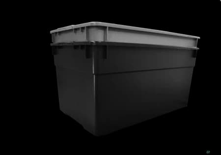 Stack & Nest Totes For Sale: New 25x15x11 75 Litres totes ON In Ontario - image 3 Stack & Nest Totes For Sale: New 25x15x11 75 Litres totes ON In Ontario - image 3