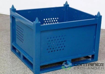 Metal Bins For Sale: New 48x45x26 Metal Bins In null - image 1 Metal Bins For Sale: New 48x45x26 Metal Bins In null - image 1