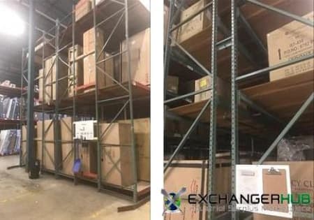 Pallet Racks For Sale: Used 46" x 21' tall Pallet Rack System with 141" Beams In New Jersey - image 2 Pallet Racks For Sale: Used 46" x 21' tall Pallet Rack System with 141" Beams In New Jersey - image 2