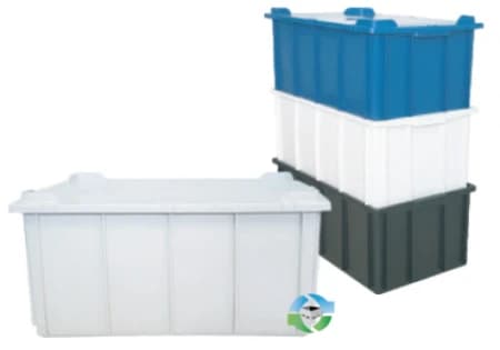Stacking Totes For Sale: New 24x15.3x12.5 Stackable Totes In Florida - image 1 Stacking Totes For Sale: New 24x15.3x12.5 Stackable Totes In Florida - image 1