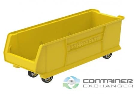 Organizer Bins For Sale: New 30x11x10 Akrobin Hopper Front Totes In Ohio - image 1 Organizer Bins For Sale: New 30x11x10 Akrobin Hopper Front Totes In Ohio - image 1