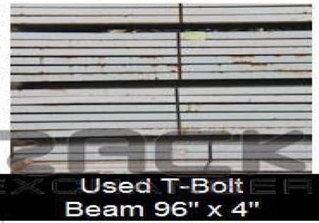 Beams For Sale: Used T-Bolt Beam 96" x 4", White 1 5/8" step In Missouri - image 1 Beams For Sale: Used T-Bolt Beam 96" x 4", White 1 5/8" step In Missouri - image 1