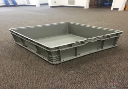 Stacking Totes For Sale: Used 24x22x9 Stacking Totes Gray In Ohio - image 1 Stacking Totes For Sale: Used 24x22x9 Stacking Totes Gray In Ohio - image 1