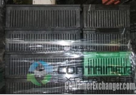 Stacking Totes For Sale: USED 22x13x6 Stacking Totes- Heavy Duty Ventilated In Ohio - image 2 Stacking Totes For Sale: USED 22x13x6 Stacking Totes- Heavy Duty Ventilated In Ohio - image 2