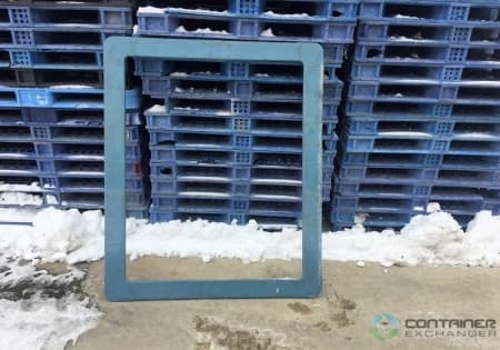 Plastic Pallets For Sale: Used56x44 Plastic Top Frames In Illinois - image 1 Plastic Pallets For Sale: Used56x44 Plastic Top Frames In Illinois - image 1
