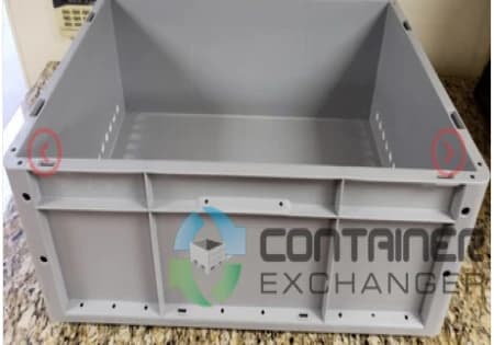 Stacking Totes For Sale: Used 24x16x8 Gray Stacking totes In Rhode Island - image 2 Stacking Totes For Sale: Used 24x16x8 Gray Stacking totes In Rhode Island - image 2