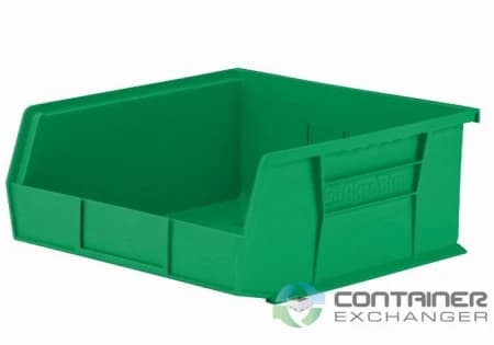 Organizer Bins For Sale: New 11x11x5 Akrobin Hopper Front Stackable Storage Bins w. Optional Shelving In Ohio - image 1 Organizer Bins For Sale: New 11x11x5 Akrobin Hopper Front Stackable Storage Bins w. Optional Shelving In Ohio - image 1