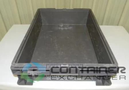 Stacking Totes For Sale: Used 24x15x5 Stacking Totes Indiana - Minimum Order, 108 pcs In Indiana - image 2 Stacking Totes For Sale: Used 24x15x5 Stacking Totes Indiana - Minimum Order, 108 pcs In Indiana - image 2