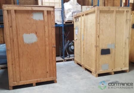 Wood Crates For Sale: Used Collapsible Moving Crates - "Sofa Crate" - 8' x 10' x 7' high, Atlanta, GA In Georgia - image 1 Wood Crates For Sale: Used Collapsible Moving Crates - "Sofa Crate" - 8' x 10' x 7' high, Atlanta, GA In Georgia - image 1