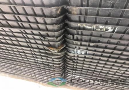 Plastic Pallets For Sale: Used 48x45 Plastic Nesting Pallets In Ohio - image 2 Plastic Pallets For Sale: Used 48x45 Plastic Nesting Pallets In Ohio - image 2