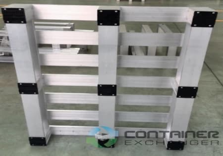 Metal Pallets For Sale: New 40x32x6 Aluminum Pallets In New York - image 3 Metal Pallets For Sale: New 40x32x6 Aluminum Pallets In New York - image 3