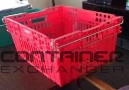 Stack & Nest Totes For Sale: New Vented Bale Arm Agriculture Totes AF21 24x20x13, Choice of Colors In California - image 1 Stack & Nest Totes For Sale: New Vented Bale Arm Agriculture Totes AF21 24x20x13, Choice of Colors In California - image 1