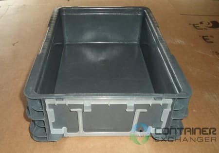 Stacking Totes For Sale: Used 15x12x4 Stacking Totes In Ontario - image 2 Stacking Totes For Sale: Used 15x12x4 Stacking Totes In Ontario - image 2