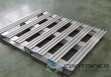 Metal Pallets For Sale: New 40x32x6 Aluminum Pallets In New York - image 2 Metal Pallets For Sale: New 40x32x6 Aluminum Pallets In New York - image 2