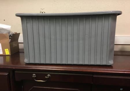 Organizer Bins For Sale: New 22x17x12 Plastic Bins - Grey In Texas - image 1 Organizer Bins For Sale: New 22x17x12 Plastic Bins - Grey In Texas - image 1