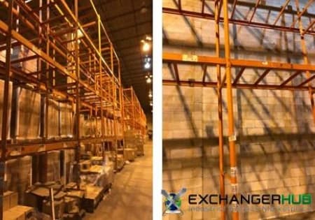 Pallet Racks For Sale: Used Pallet Racks - Lock Rack - Down and Ready for Sale - 100 pcs, 42" deep x 21' Uprights + 400 Beams, C4 x 93" with bed supports In New Jersey - image 1 Pallet Racks For Sale: Used Pallet Racks - Lock Rack - Down and Ready for Sale - 100 pcs, 42" deep x 21' Uprights + 400 Beams, C4 x 93" with bed supports In New Jersey - image 1