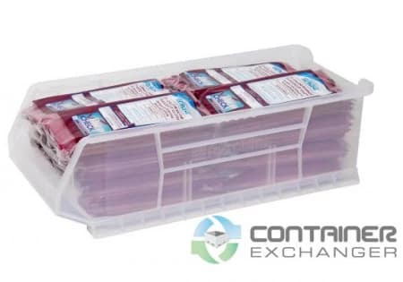 Organizer Bins For Sale: New 24x11x7 Akrobin Hopper Front Storage Bins In Ohio - image 1 Organizer Bins For Sale: New 24x11x7 Akrobin Hopper Front Storage Bins In Ohio - image 1