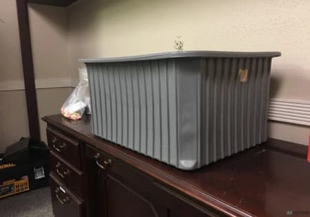 Organizer Bins For Sale: New 22x17x12 Plastic Bins - Grey In Texas - image 2 Organizer Bins For Sale: New 22x17x12 Plastic Bins - Grey In Texas - image 2