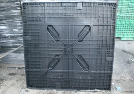 Plastic Pallets For Sale: USED 48x45 Pallets and top caps In Texas - image 2 Plastic Pallets For Sale: USED 48x45 Pallets and top caps In Texas - image 2