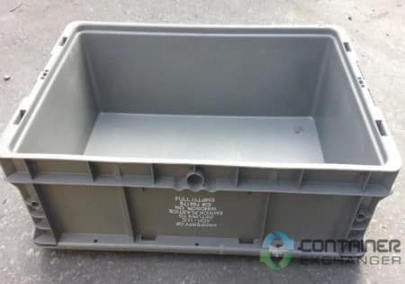 Stacking Totes For Sale: Used 24x15x7 Stacking Totes - Minimum order 90 pcs In Ontario - image 1 Stacking Totes For Sale: Used 24x15x7 Stacking Totes - Minimum order 90 pcs In Ontario - image 1