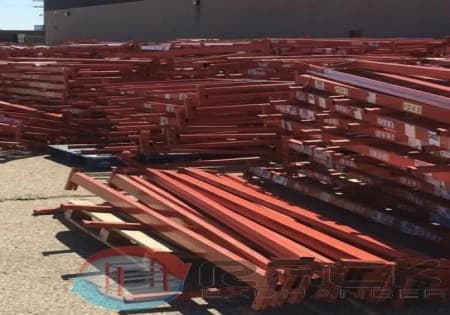 Pallet Racks For Sale: Used 44" x 32' high Pallet Rack System with 96" Beams - Pricing is in CAD In Ontario - image 2 Pallet Racks For Sale: Used 44" x 32' high Pallet Rack System with 96" Beams - Pricing is in CAD In Ontario - image 2