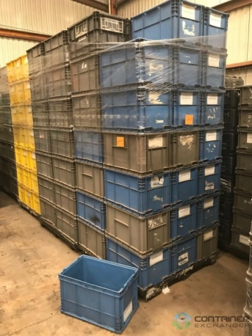 Stacking Totes For Sale: Used 24x15x14 Stacking Totes In Texas - image 1 Stacking Totes For Sale: Used 24x15x14 Stacking Totes In Texas - image 1
