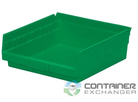 Organizer Bins For Sale: New 12x11x4 Hopper Front Shelf Storage Bins with Optional Shelves In Ohio - image 1 Organizer Bins For Sale: New 12x11x4 Hopper Front Shelf Storage Bins with Optional Shelves In Ohio - image 1