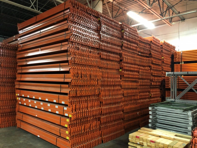 Beams For Sale: Used Ridg-U-Rak Slotted Beams 2" x 120" In Minnesota - image 1 Beams For Sale: Used Ridg-U-Rak Slotted Beams 2" x 120" In Minnesota - image 1