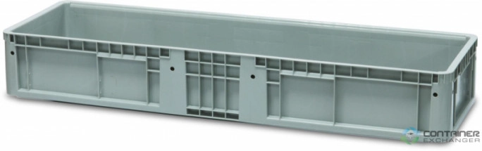 Stacking Totes For Sale: New 48x15x7.5 Plastic Straight Wall Containers In North Carolina - image 1 Stacking Totes For Sale: New 48x15x7.5 Plastic Straight Wall Containers In North Carolina - image 1