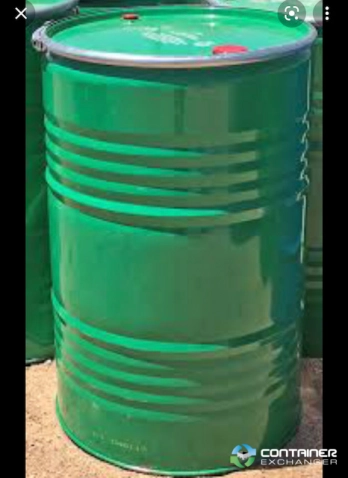 Drums For Sale: Used 55 Gallon Steel Drums, Open Top, Previous Food Grade In Florida - image 1 Drums For Sale: Used 55 Gallon Steel Drums, Open Top, Previous Food Grade In Florida - image 1