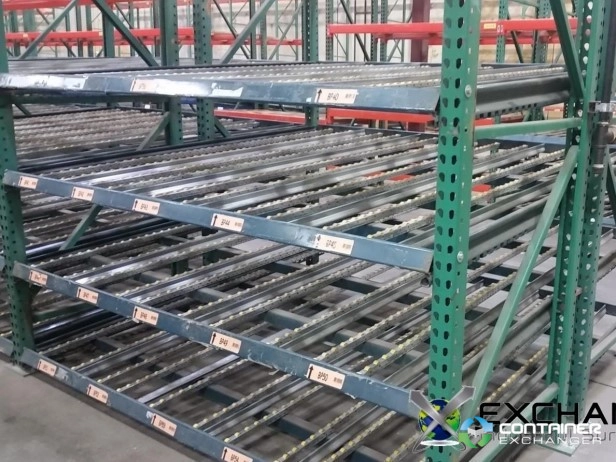 Flow Trays For Sale: Used Carton Flow Racks Unarco and Interlake 96x92 or 96 Wide Nevada In Nevada - image 2 Flow Trays For Sale: Used Carton Flow Racks Unarco and Interlake 96x92 or 96 Wide Nevada In Nevada - image 2