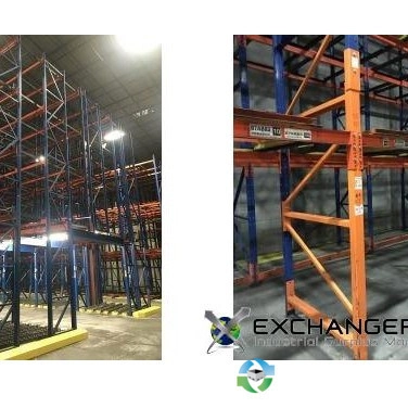 Push-Back Racks For Sale: Used Structural Pushback Rack - 24000 pallet positions - 2 Deep, 3 Deep, 4 Deep (will separate) in Atlanta, GA In Texas - image 1 Push-Back Racks For Sale: Used Structural Pushback Rack - 24000 pallet positions - 2 Deep, 3 Deep, 4 Deep (will separate) in Atlanta, GA In Texas - image 1
