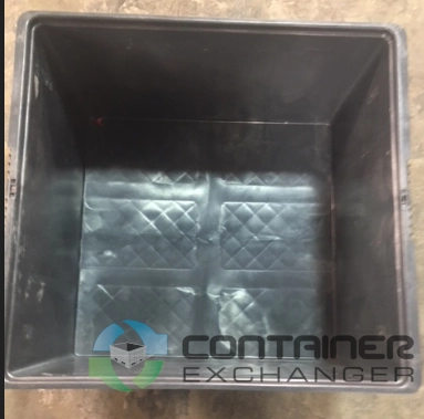 Stacking Totes For Sale: Used 24x22x11 Gray Totes In Mississippi - image 2 Stacking Totes For Sale: Used 24x22x11 Gray Totes In Mississippi - image 2