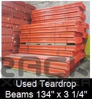 Beams For Sale: Used Teardrop Beams 134" x 3.25" In Missouri - image 1 Beams For Sale: Used Teardrop Beams 134" x 3.25" In Missouri - image 1