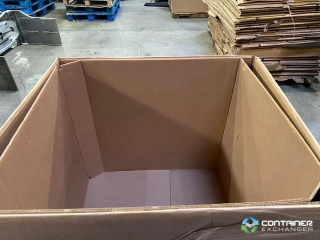 Gaylord Boxes For Sale: Used HTP-41 B Grade 48x40x41 4 Wall Gaylords/Totes Full Top and Bottom Flaps Washington In Washington - image 2 Gaylord Boxes For Sale: Used HTP-41 B Grade 48x40x41 4 Wall Gaylords/Totes Full Top and Bottom Flaps Washington In Washington - image 2