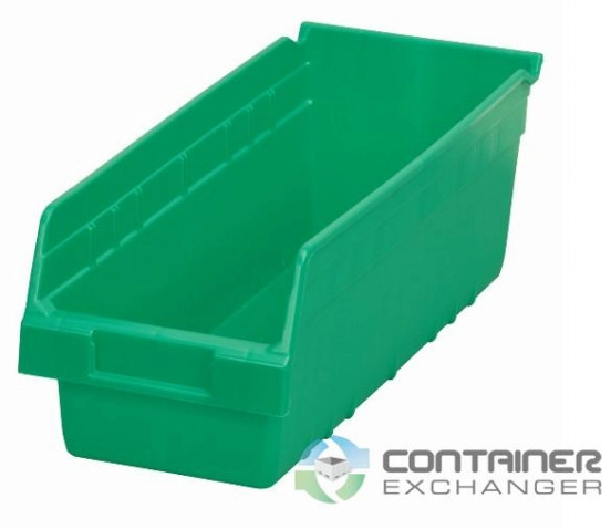 Organizer Bins For Sale: New 18x7x6 ShelfMax Hopper Front Storage Bins with Optional Shelving In Ohio - image 1 Organizer Bins For Sale: New 18x7x6 ShelfMax Hopper Front Storage Bins with Optional Shelving In Ohio - image 1