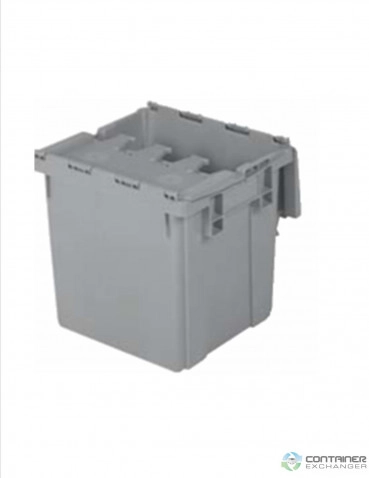 Stack & Nest Totes For Sale: NEW 15x14x15 Stack and Nest Totes- Attached Lid In Ontario - image 1 Stack & Nest Totes For Sale: NEW 15x14x15 Stack and Nest Totes- Attached Lid In Ontario - image 1