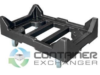 Stack & Nest Totes For Sale: New 2818 Dolly - black & Nestable - with casters In Virginia - image 1 Stack & Nest Totes For Sale: New 2818 Dolly - black & Nestable - with casters In Virginia - image 1