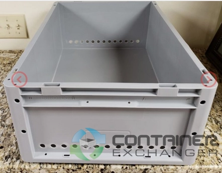 Stacking Totes For Sale: Used 24x16x8 Gray Stacking totes In Rhode Island - image 1 Stacking Totes For Sale: Used 24x16x8 Gray Stacking totes In Rhode Island - image 1