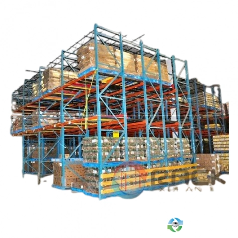 Push-Back Racks For Sale: 4200 Pallet Positions Push-Back Rack 2-5 Deep Georgia In Georgia - image 1 Push-Back Racks For Sale: 4200 Pallet Positions Push-Back Rack 2-5 Deep Georgia In Georgia - image 1