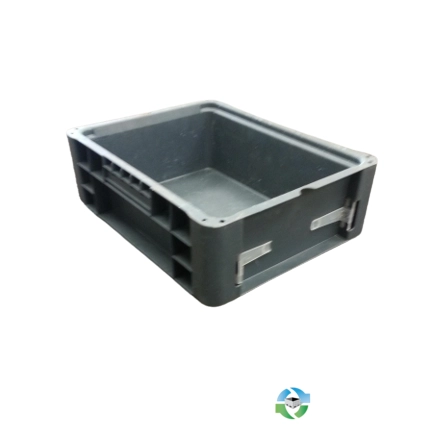 Stacking Totes For Sale: Used 12x15x5 Stacking Totes In Ohio - image 1 Stacking Totes For Sale: Used 12x15x5 Stacking Totes In Ohio - image 1